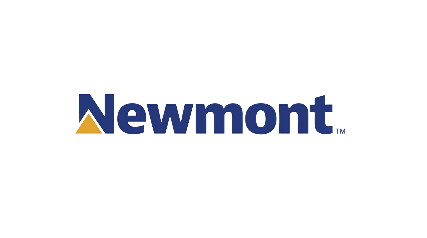 Newmont logo, a major gold mining company